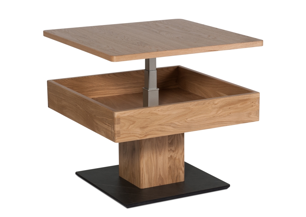Vierhaus Couchtisch 1848-WEI-M in Platte Wildeiche furniert, Moebel, Tabelle, Kaffeetisch, Schublade, Sperrholz