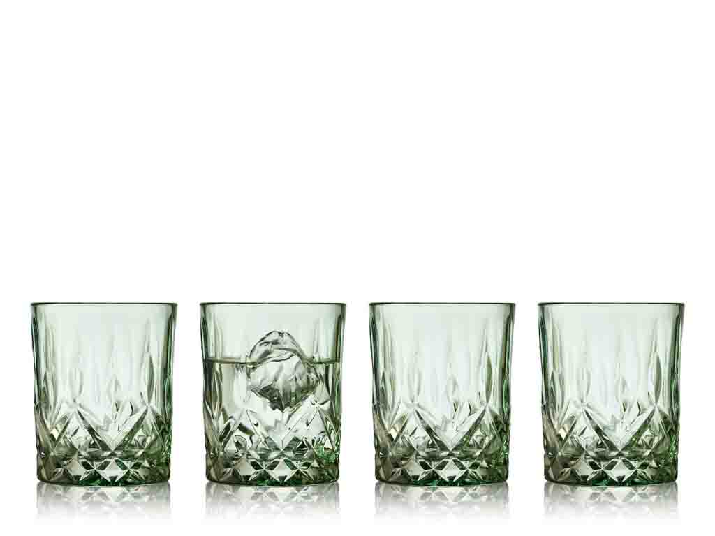 Lyngby Glas Whiskyglas 0,32 Liter in Farbe grün