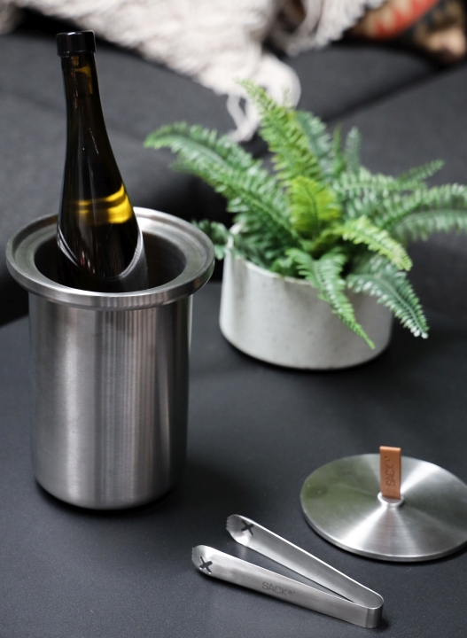 SACKit Weinkühler PATIO in Farbe Stainless steel