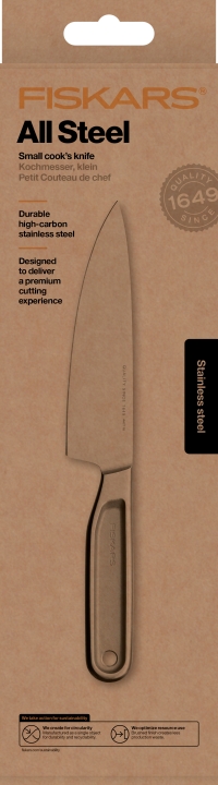 Fiskars Kochmesser klein ALL STEEL 13,5cm Fiskars Kochmesser klein ALL STEEL 13,5cm