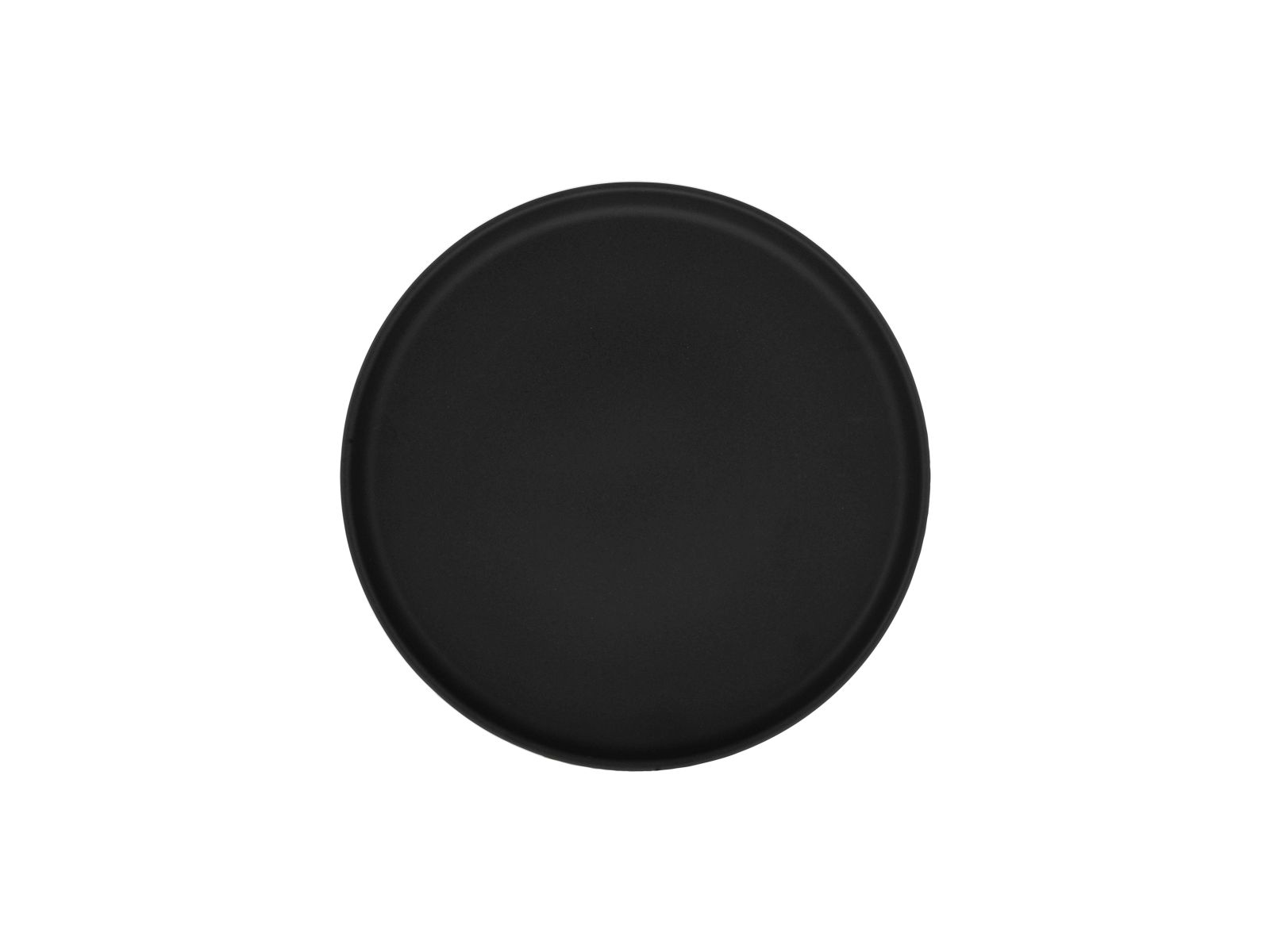 CreaTable Dessertteller Uno in Farbe Schwarz matt