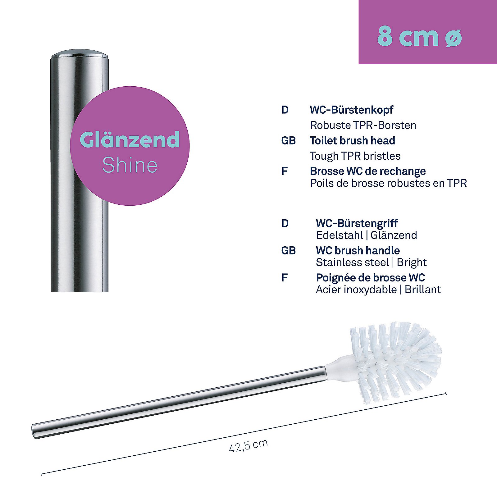 Kela WC-Bürste La Brosse LA BROSSE in , Pinsel, Gerät, Werkzeug