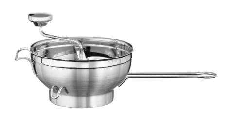 Rösle Passetout mit Gegengriff Rösle Passetout mit Gegengriff , Fondue-Topf, Stahl, Schüssel, Fonduegabel, Rührlöffel