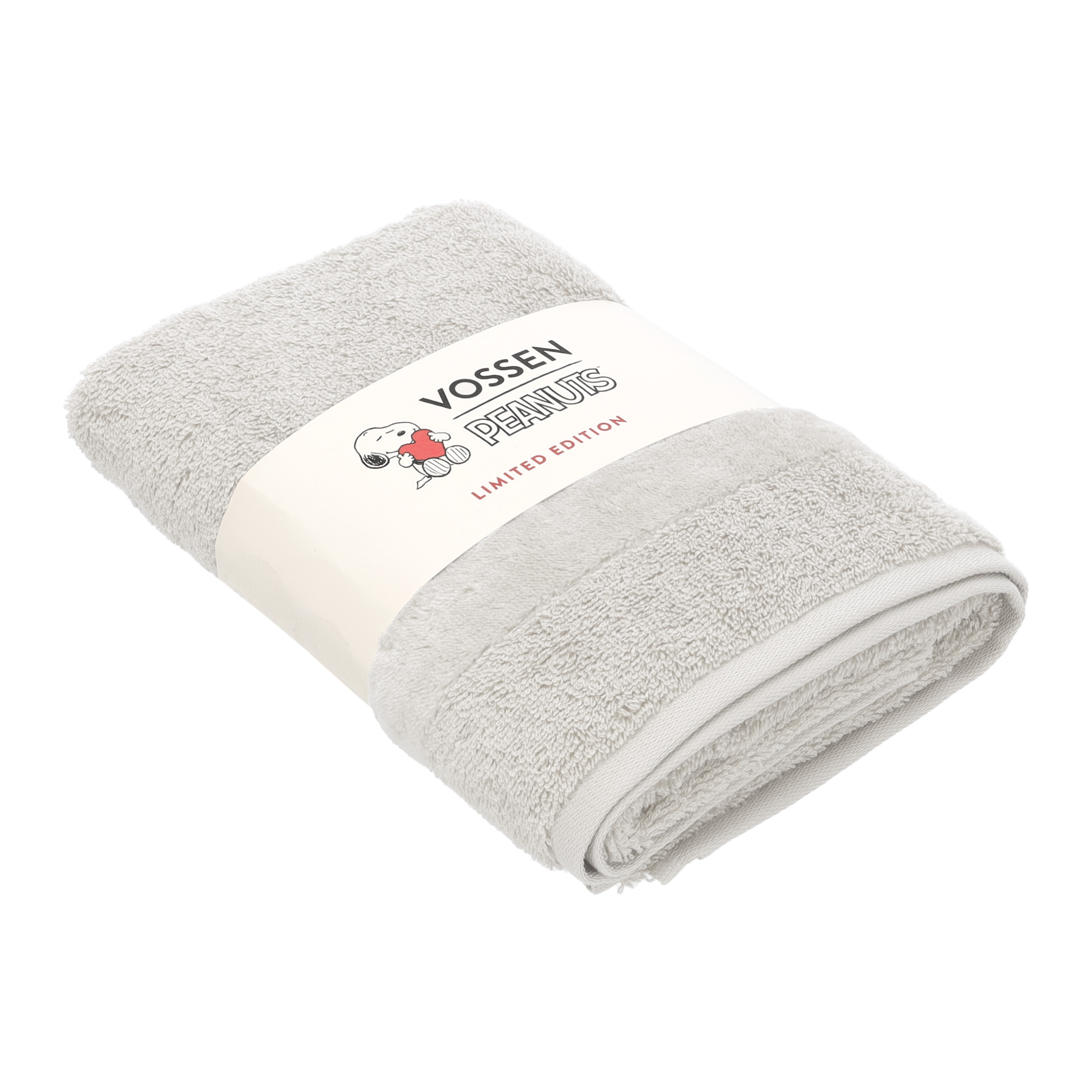 Vossen Handtuch Sleepy Snoopy ca. 50x100cm in Farbe pearl grey, Badetuch, Handtuch
