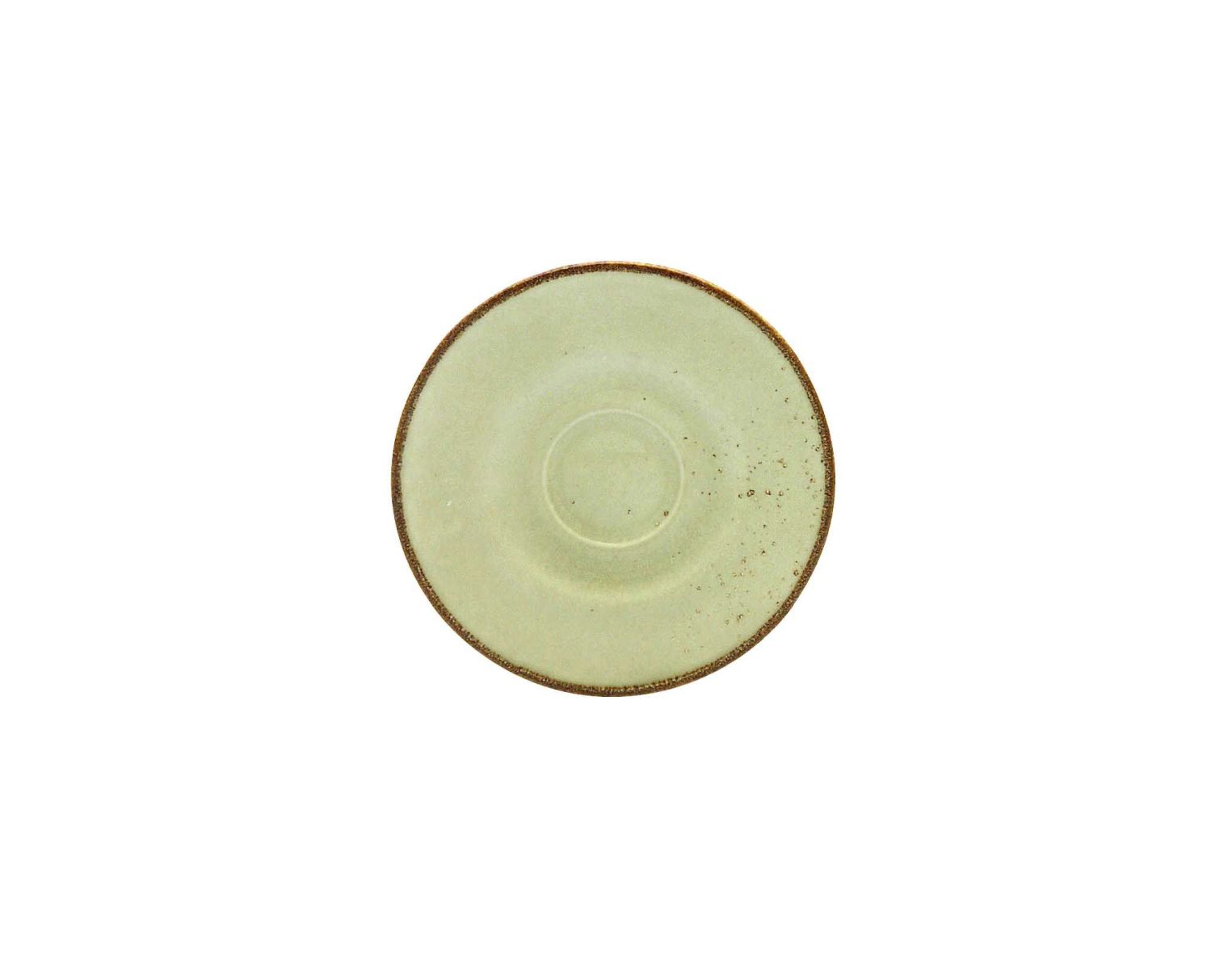CreaTable Untertasse Nature Collection in Farbe Earth glänzend CreaTable Untertasse Nature Collection in Farbe Earth glänzend