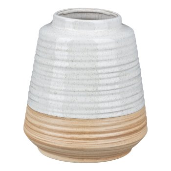 Porzellan Vase MODERN EARTH in Gasper Porzellan Vase MODERN EARTH in hellbraun