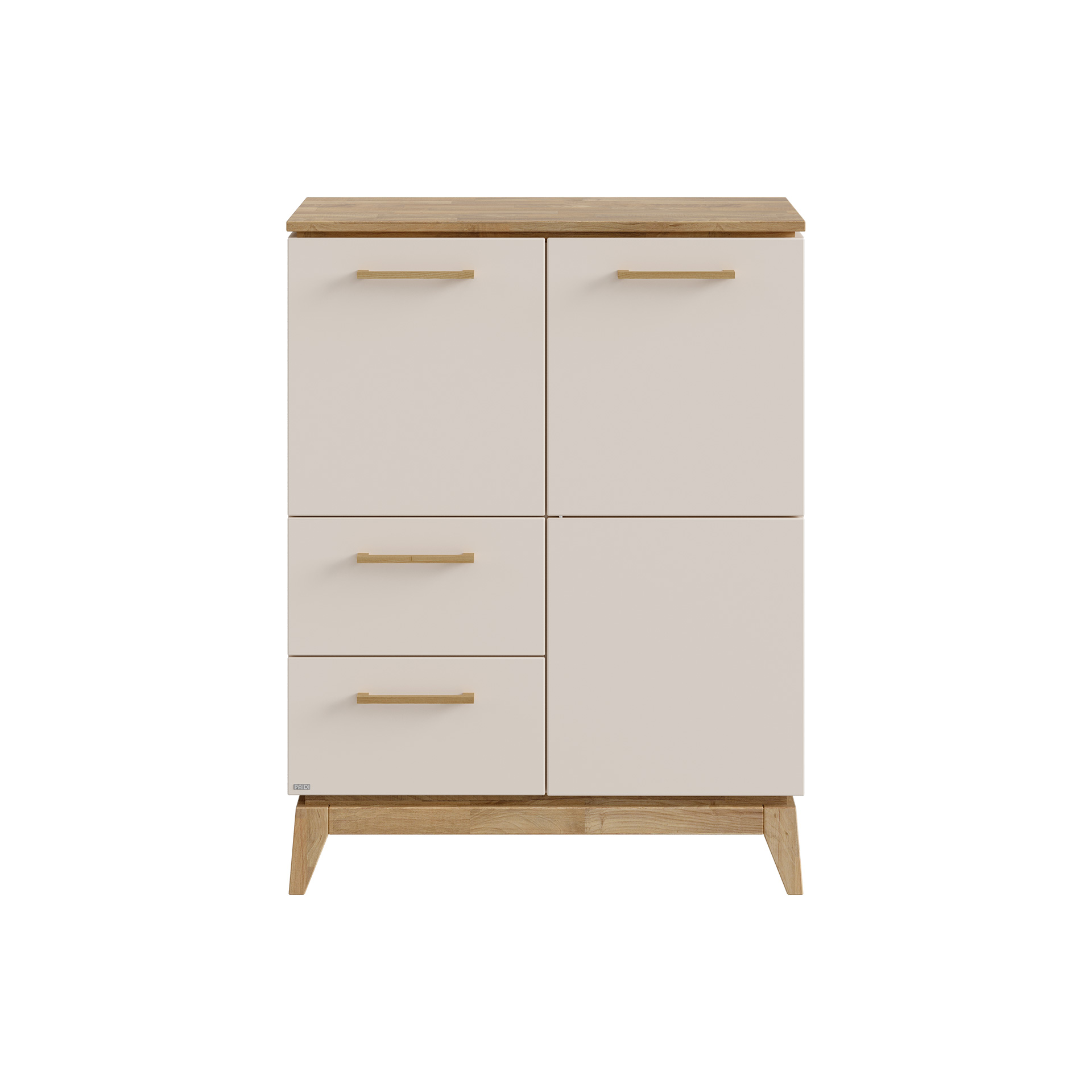 Paidi Highboard in Korpus/Front Cashmere beige