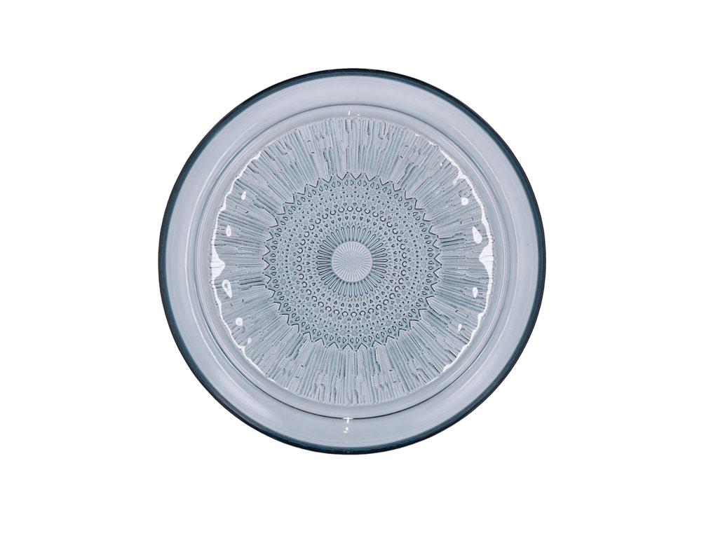 BITZ Glasteller 25 cm in Farbe blau