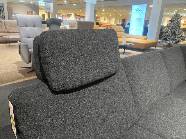 Musterring Polsterecke MR 385 ca. 210 x 230 cm in Stoff Loop black Musterring Polsterecke MR 385 ca. 210 x 230 cm in Stoff Loop black , Moebel, Stuhl, Couch, Drinnen, Lounge