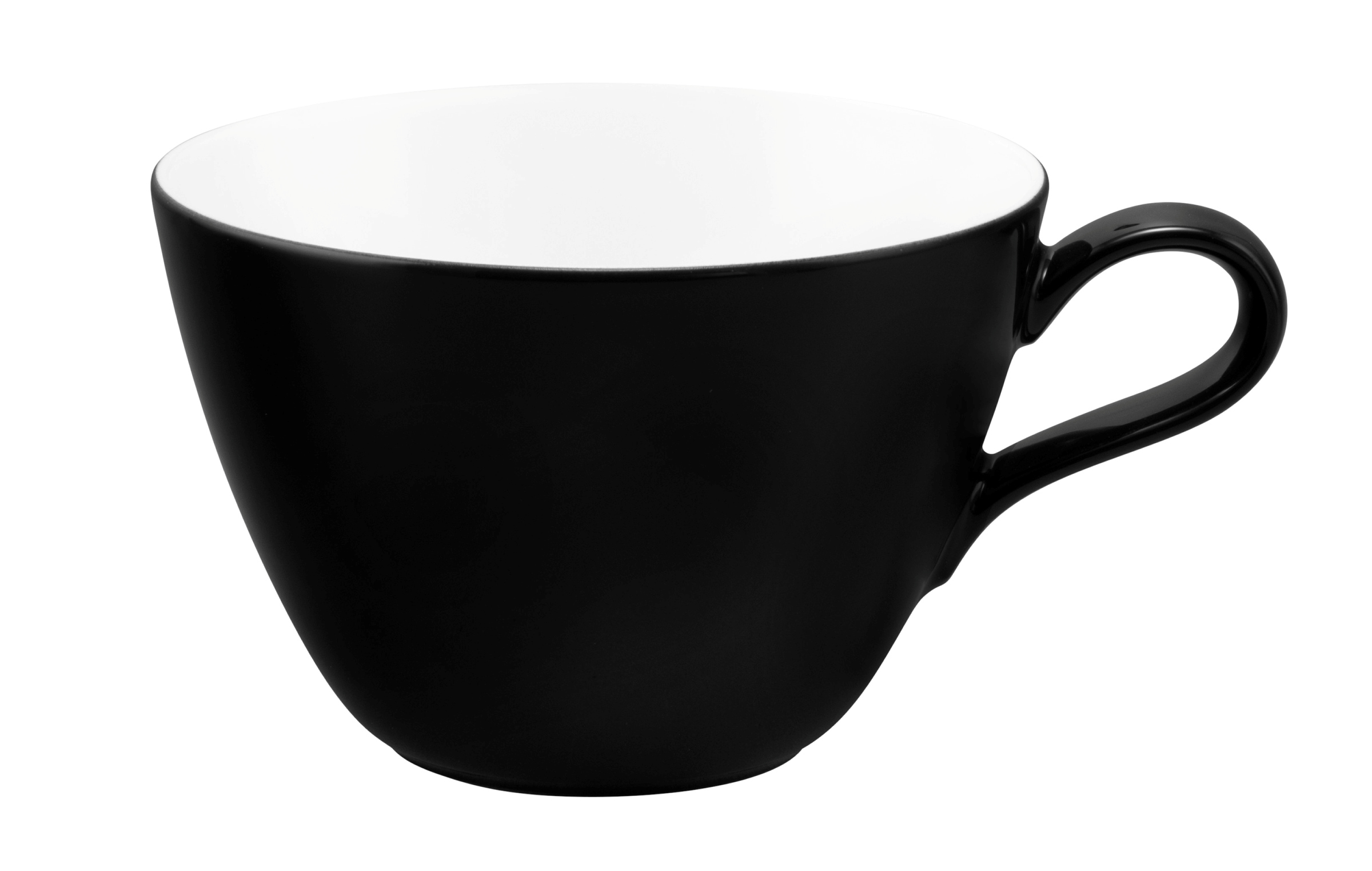 Seltmann Weiden Milchkaffeeobertasse 0,37 l Life 25677 Fashion glamorous black