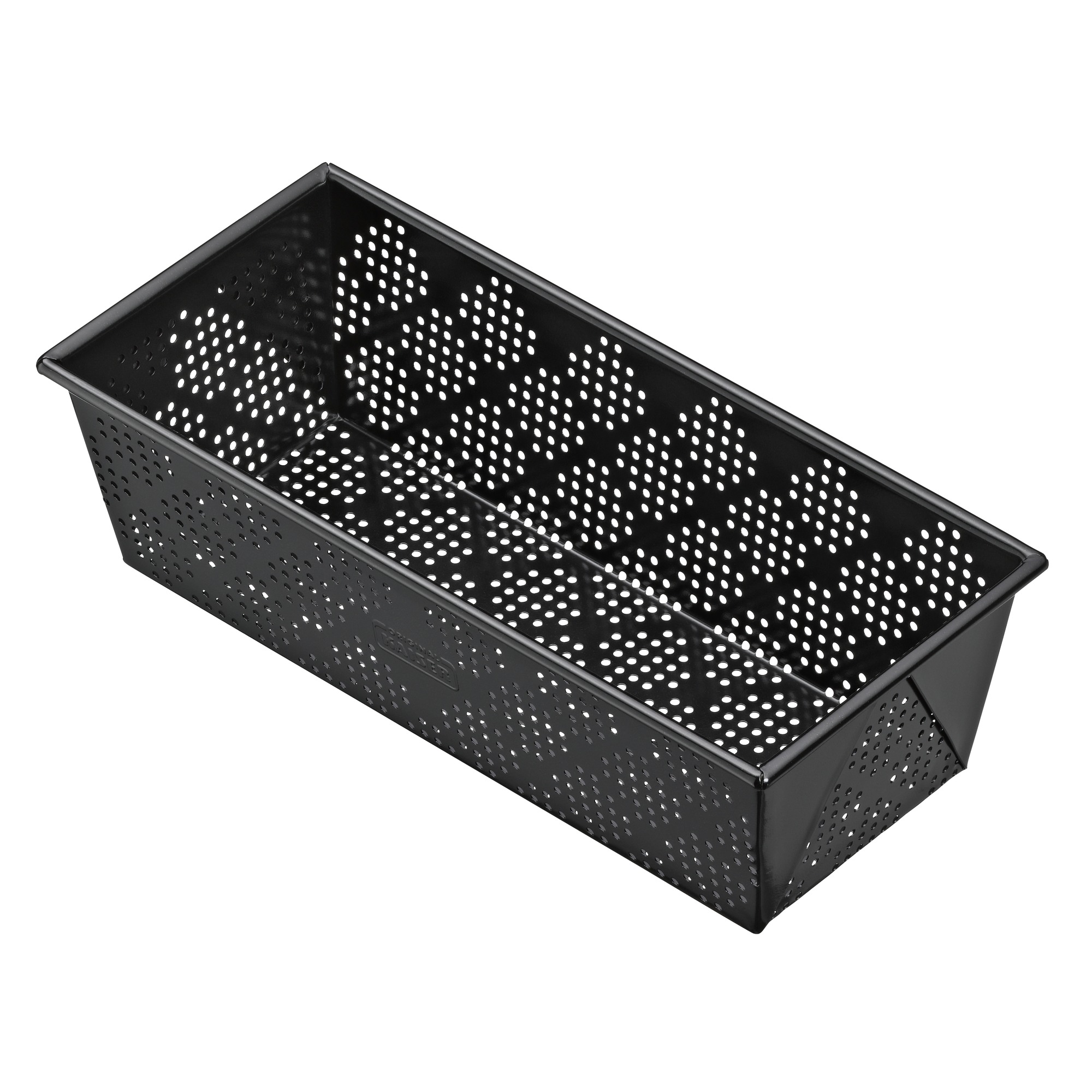 Kaiser Brotform Inspiration perforiert in schwarz