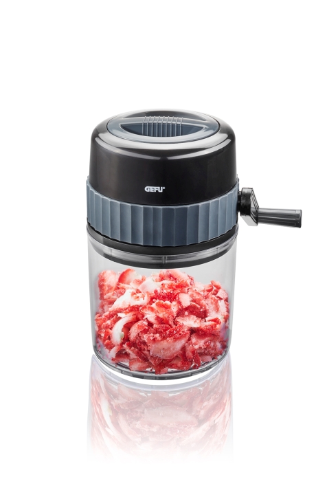 GEFU Ice Crusher SLUSH in Farbe Schwarz/transparent GEFU Ice Crusher SLUSH in Farbe Schwarz/transparent, Froster, Schneidemesser, Eismaschine, Eisschnecke, Fruchtstücke