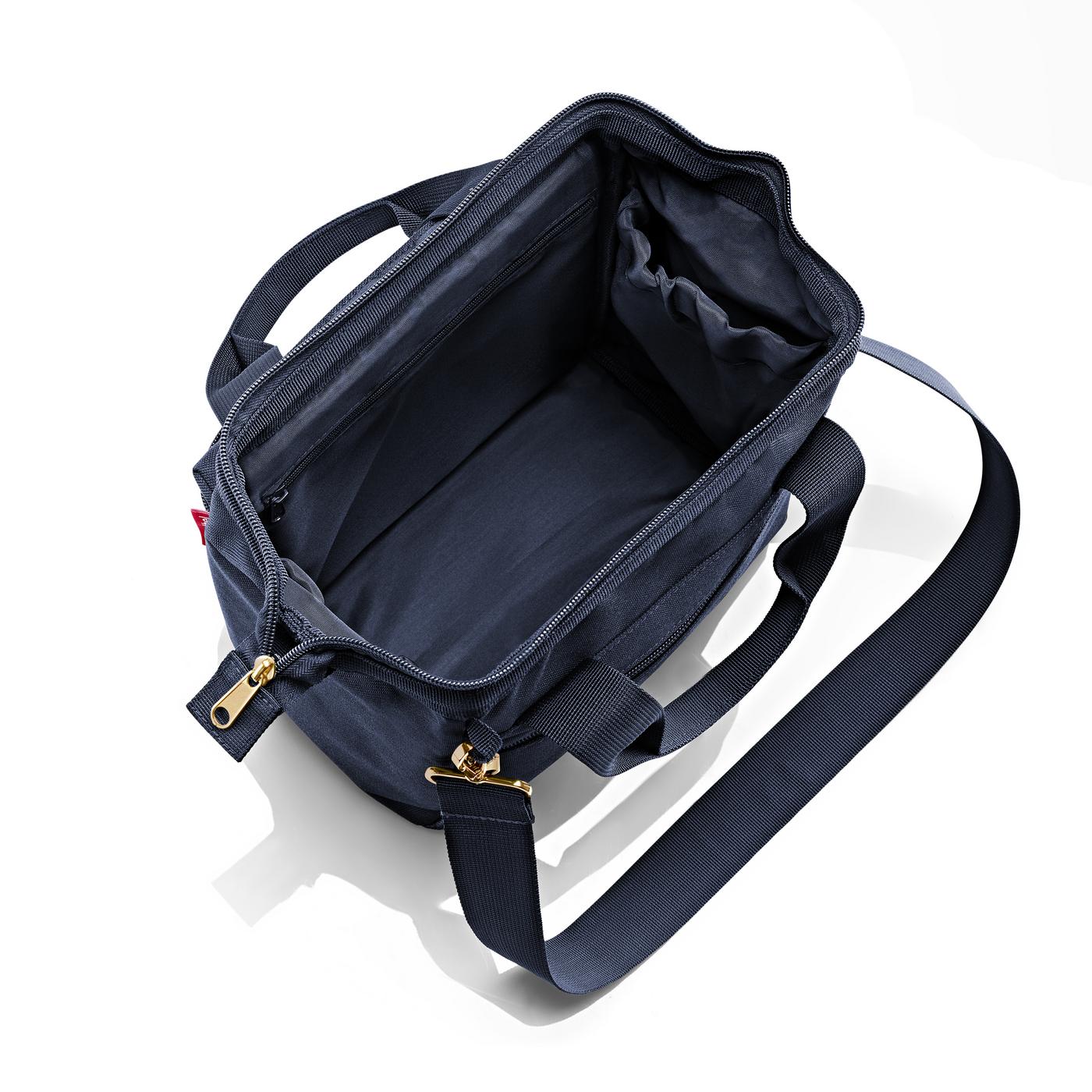 Reisenthel Allrounder Cross in Farbe rhombus midnight gold