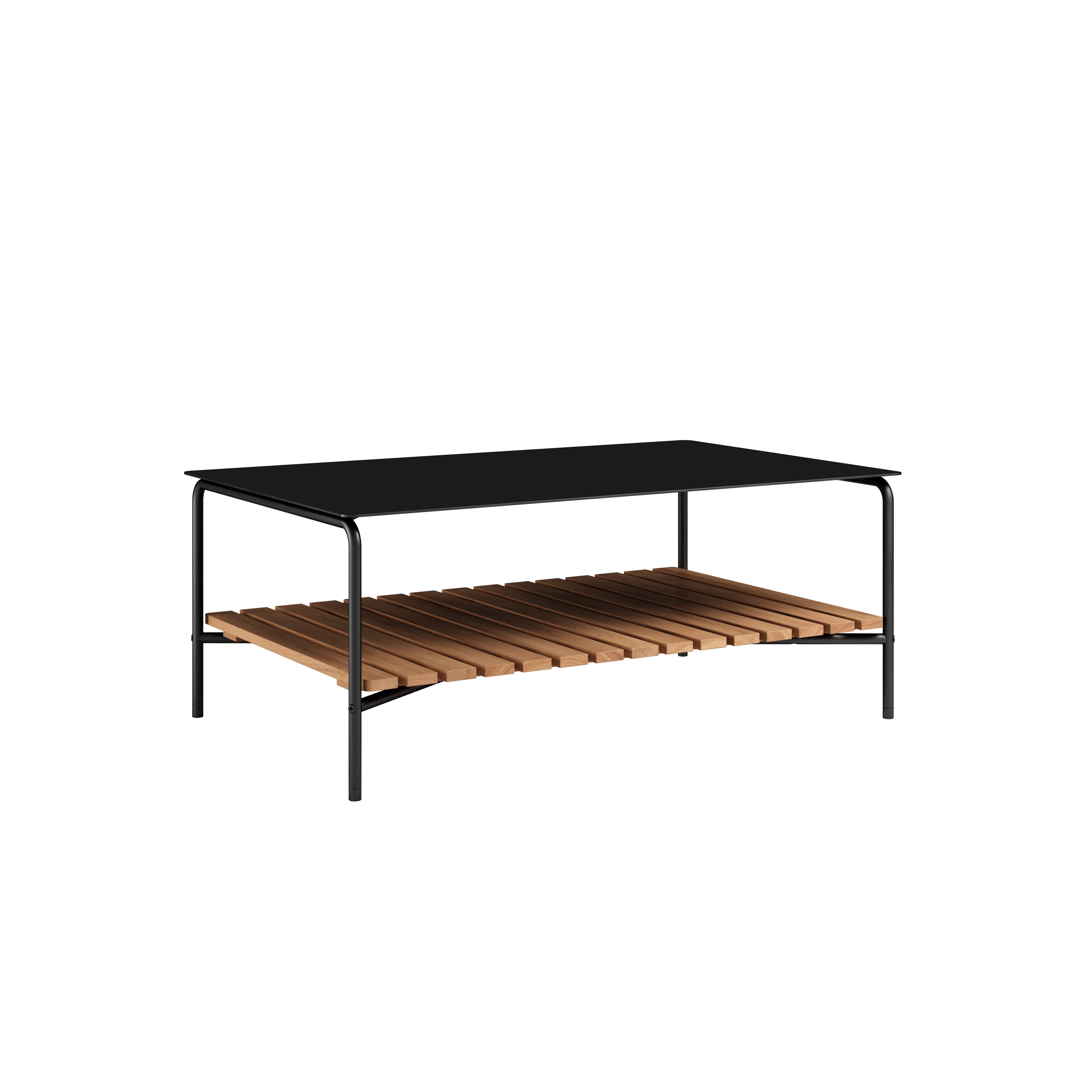 SACKit Couchtisch PATIO in Farbe schwarz/Teak SACKit Couchtisch PATIO in Farbe schwarz/Teak