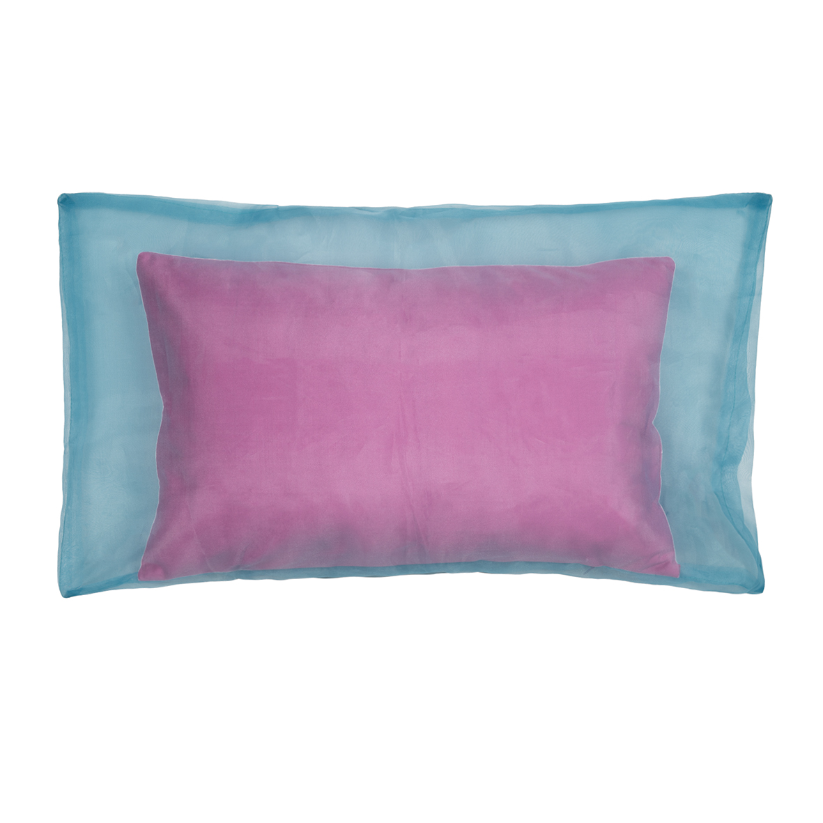 Pad Kissenhülle CHANGEANT ca. 30x50cm in Farbe petrol, Kissenbezug, Kissen, Pillow, Kissenhülle, Stoffkissen