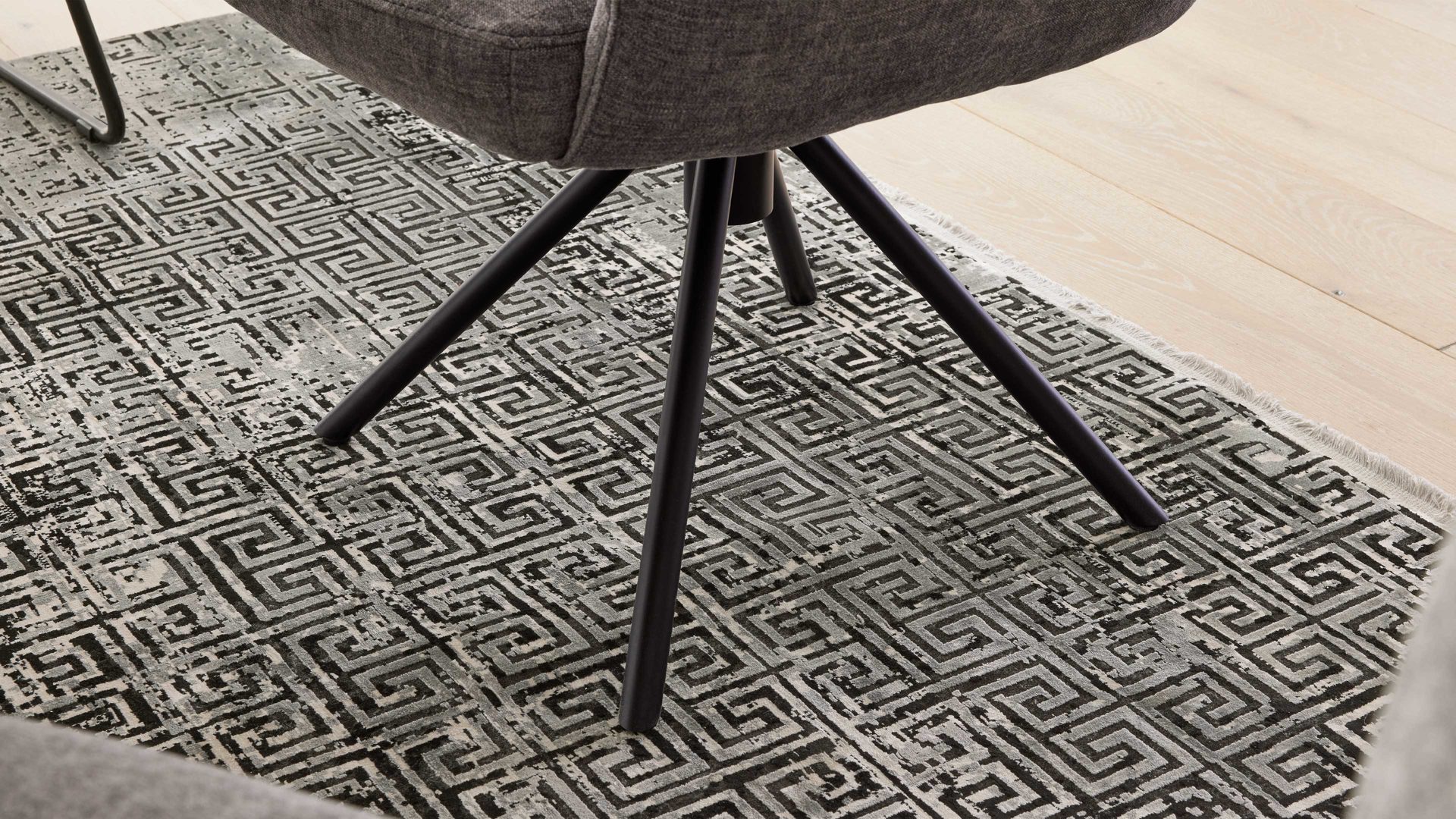 Interliving Bank IL 5504 in Stoff Concrete grey