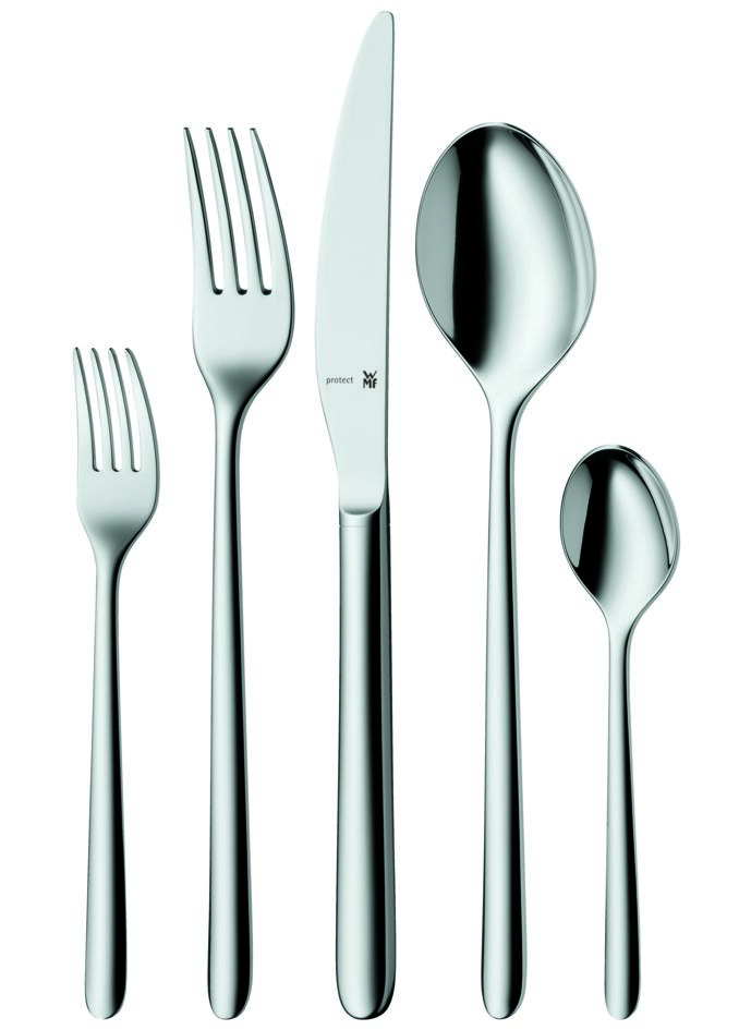 WMF Flame Plus Besteck-Set, 30-teilig in poliertem Edelstahl WMF Flame Plus Besteck-Set, 30-teilig in poliertem Edelstahl