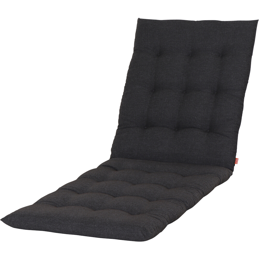 Gautzsch Liegenauflage ATRIA ca. 200x58x6 cm in Stoff anthrazit