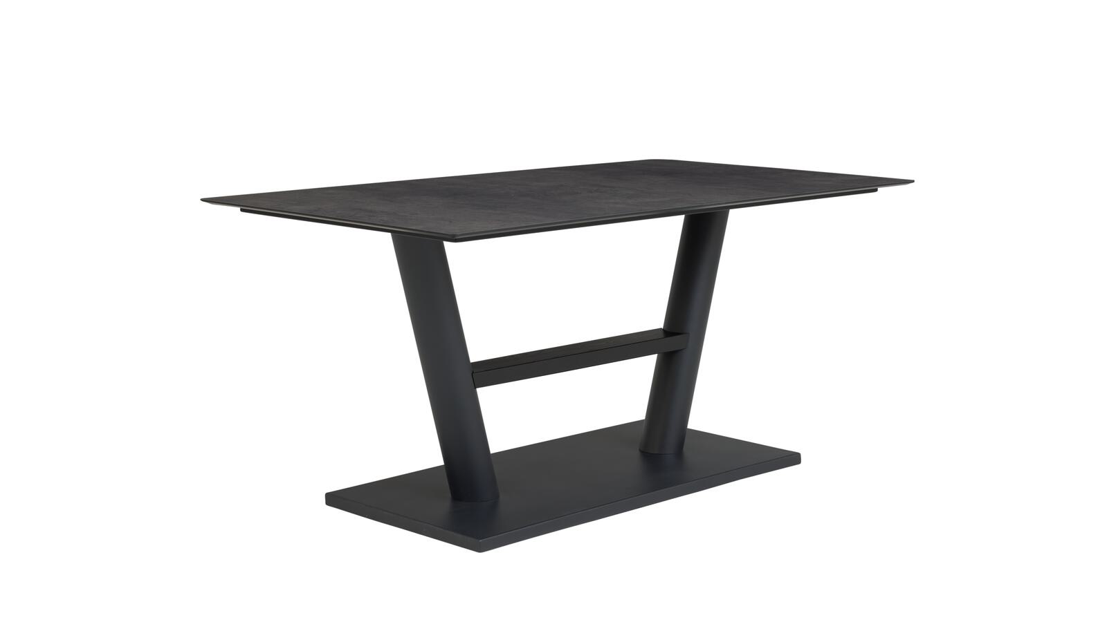 Interliving Esstisch IL 5105 ca. 160x90cm in HPL-Beton-Design