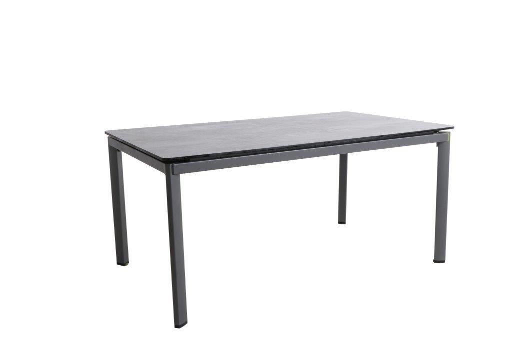 MWH Tisch ALUTAPO ca. 160x95cm in Farbe Eisengrau/Zement, Moebel, Tabelle, Kaffeetisch, Esstisch, Schreibtisch