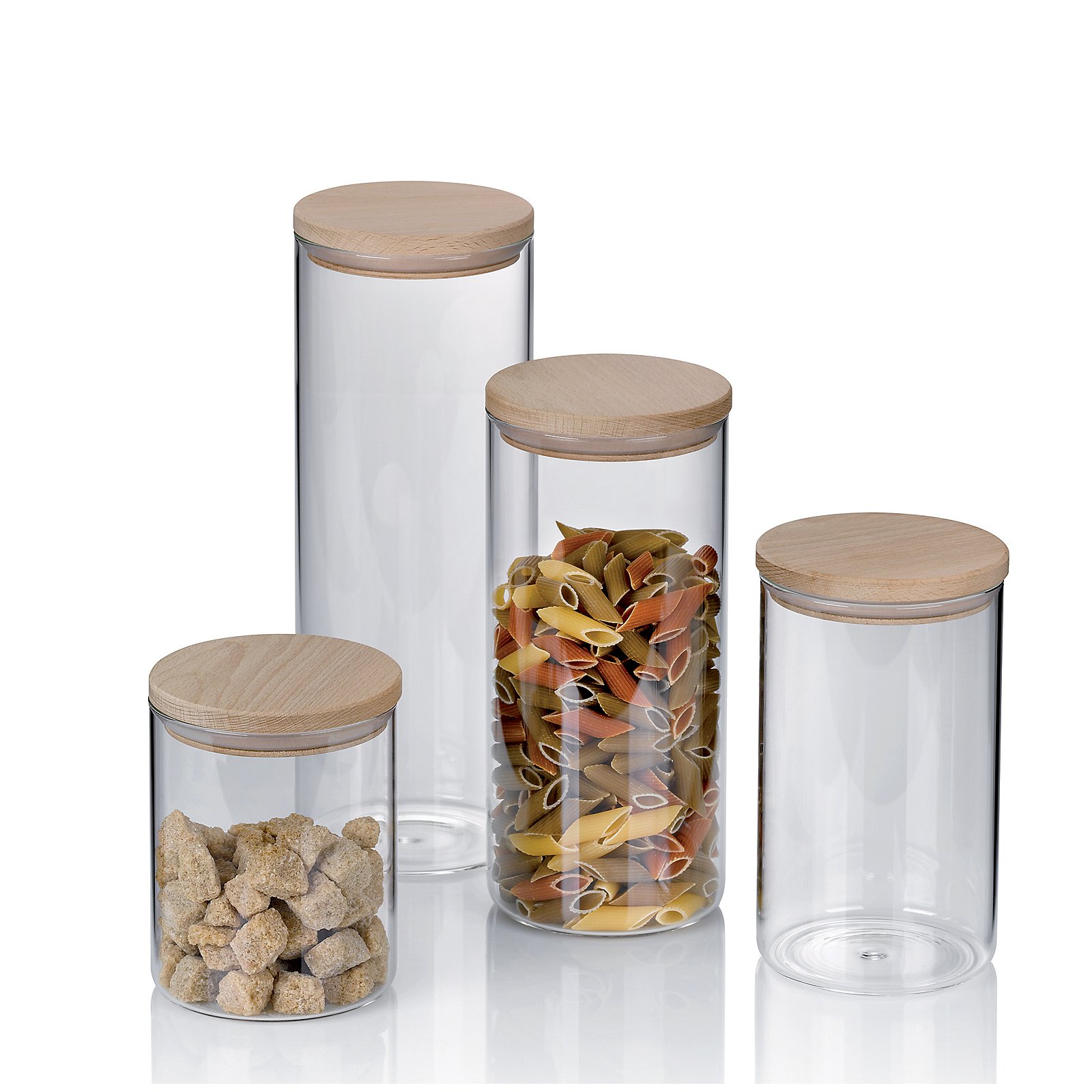 Kela Vorratsdose Amelie 1,0L AMELIE in Transparent Kela Vorratsdose Amelie 1,0L AMELIE in Transparent, Krug, Band, Zylinder