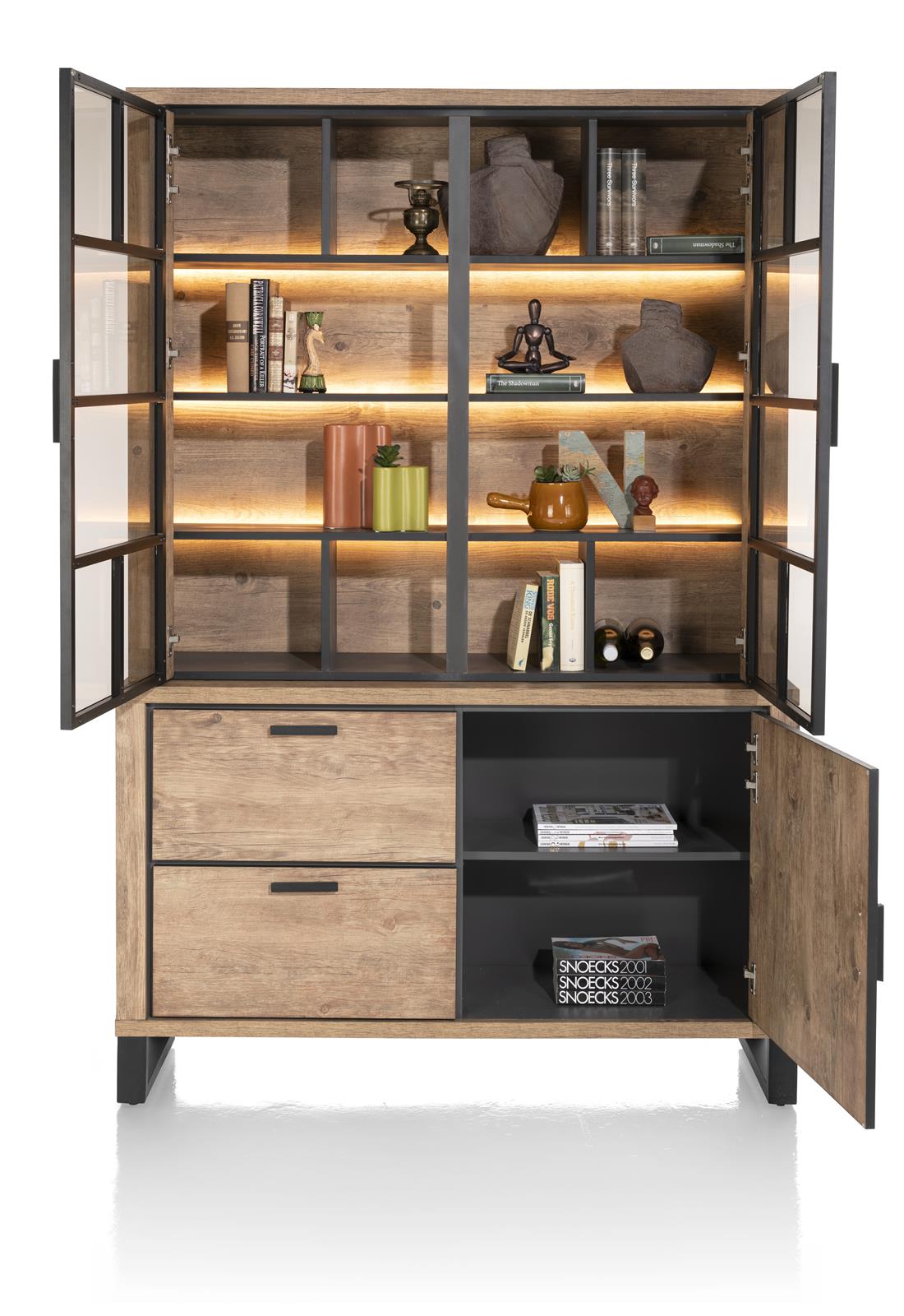 Henders & Hazel Schrank Pavarotti 46506-BRN Henders & Hazel Schrank Pavarotti 46506-BRN
