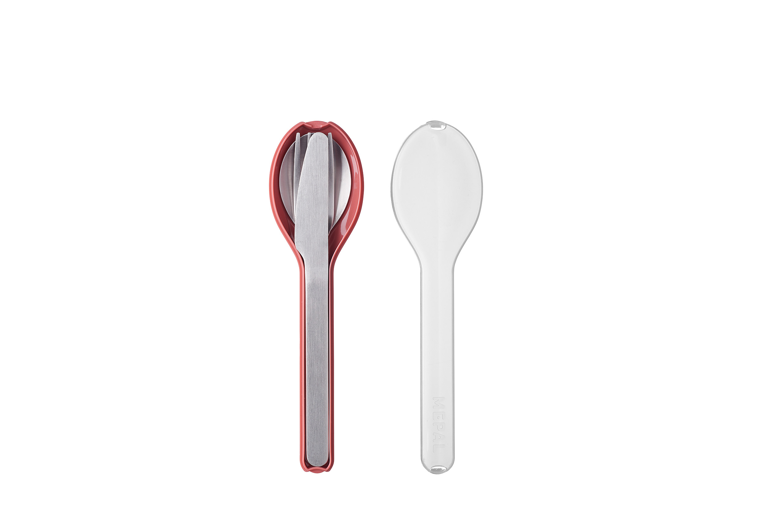 Mepal Besteckset Ellipse 3-teilig in Farbe Vivid Mauve