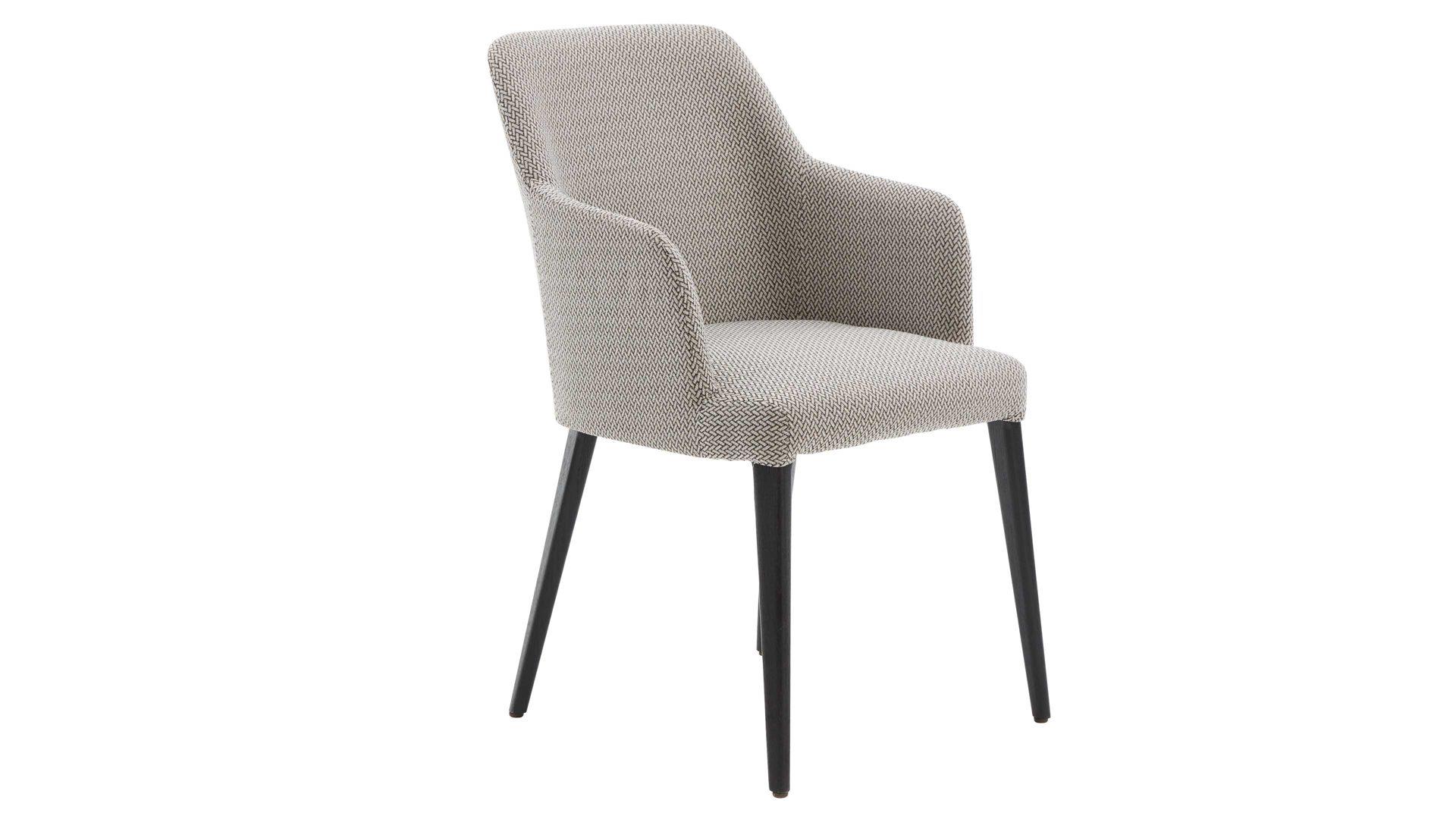 Interliving Armlehnstuhl IL 5110 BHT ca. 56x87x59cm in Stoff Calvin silver 12 Pg.6, Moebel, Stuhl, Sessel