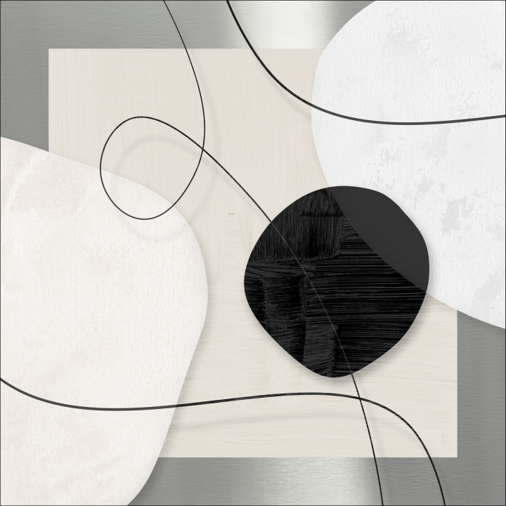 ProArt Alu-Art 50x50cm New Geometric Shapes VII