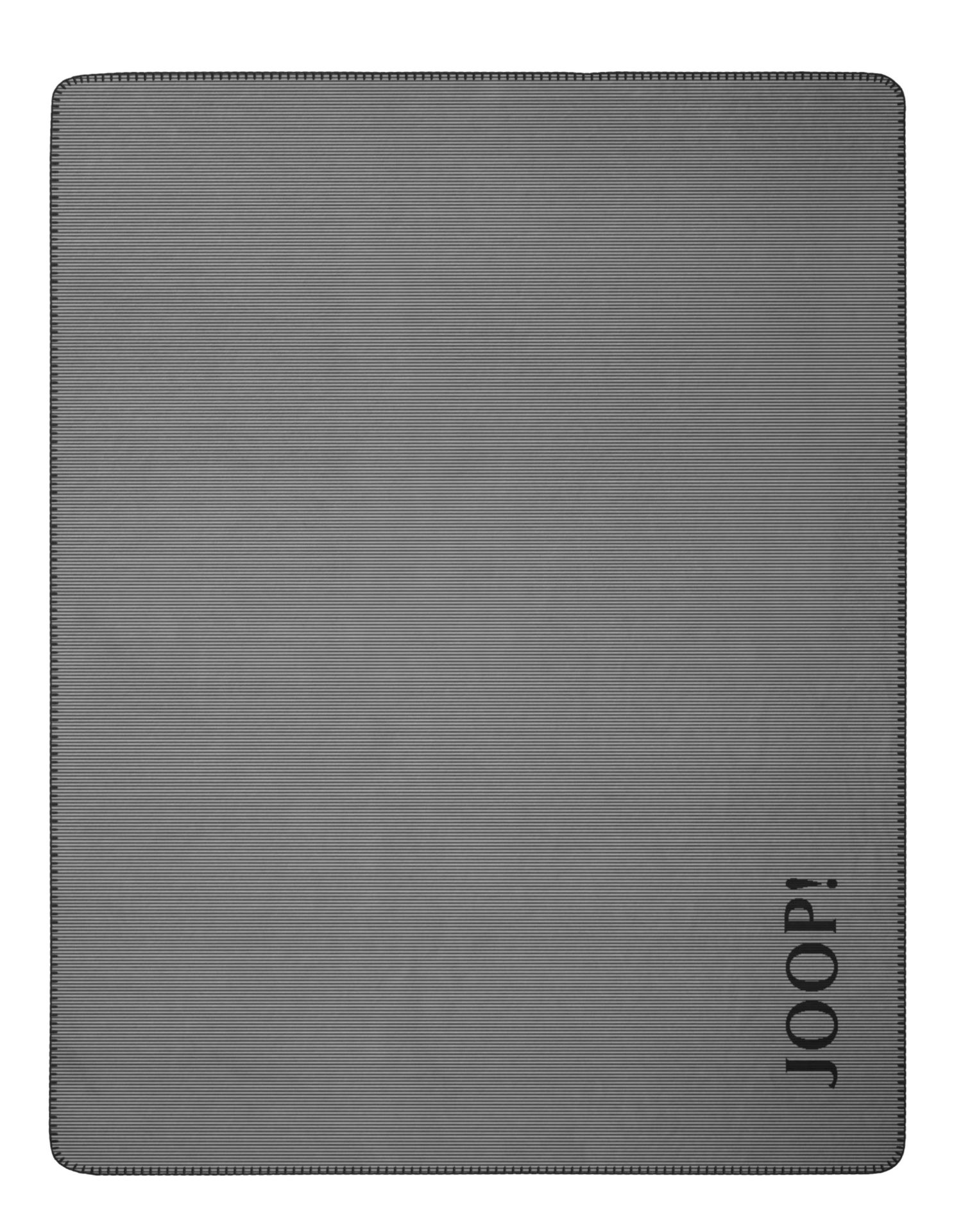 JOOP! Decke TOUCH ca. 220x240cm in Farbe Anthrazit-Schw., Computerausrüstung, Elektronik, Hardware, Matte