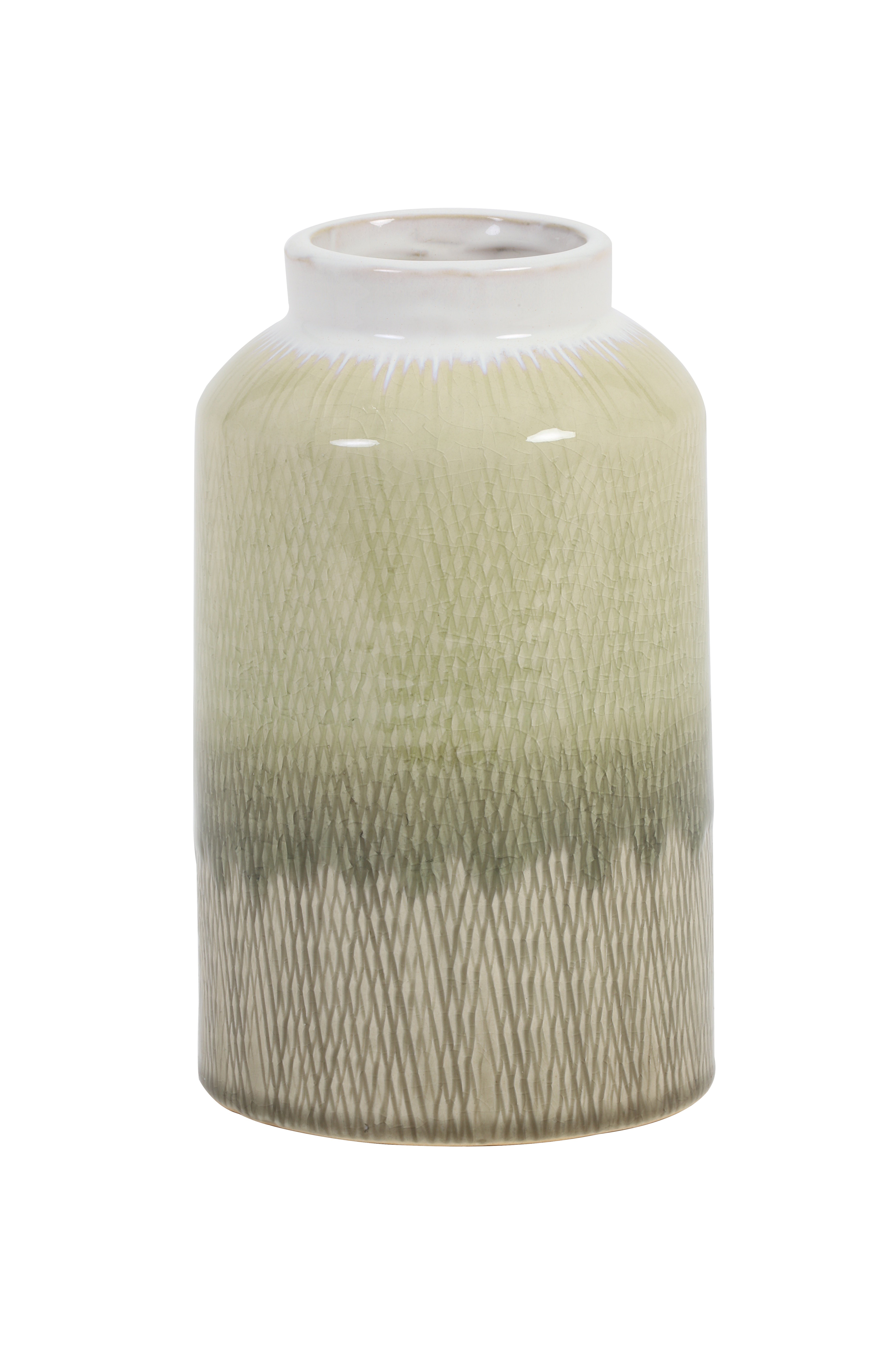 Light & Living Vase ARISTA in Keramik Hellbraun