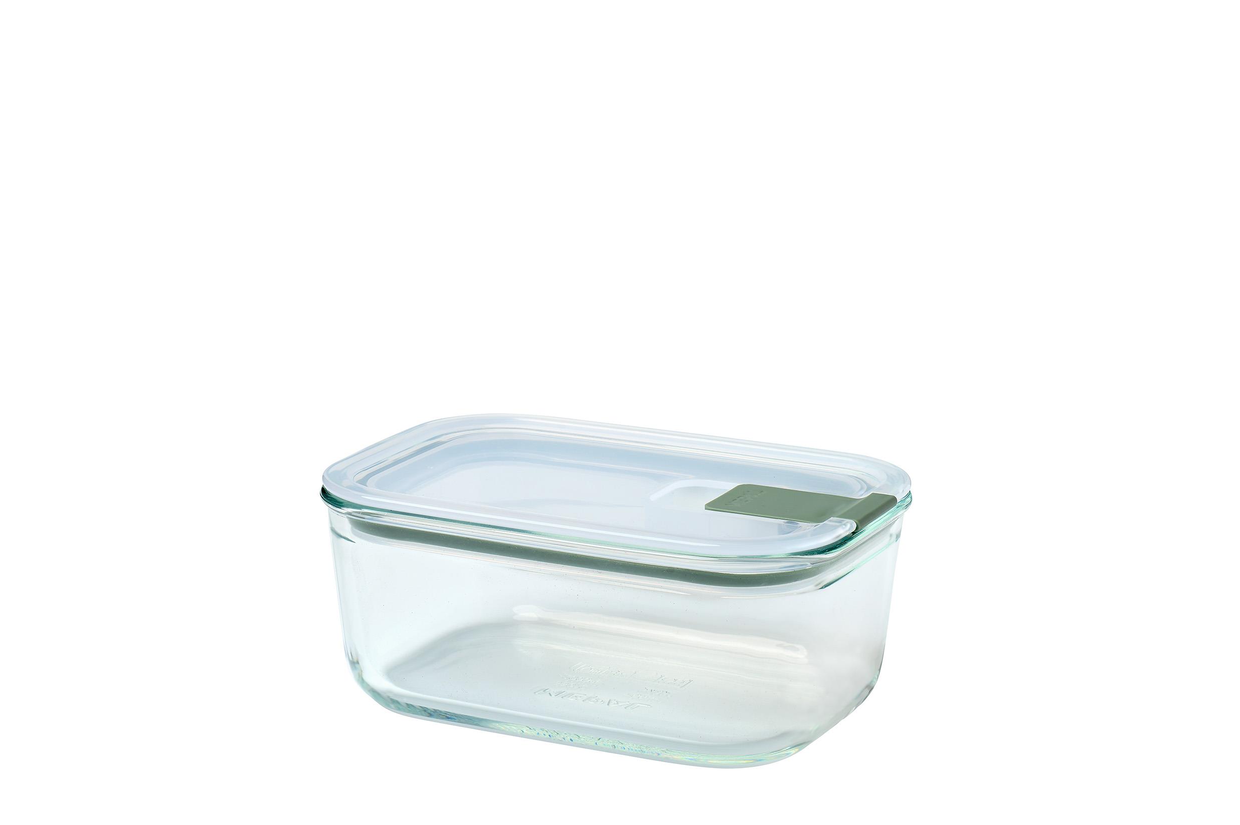 Mepal Glas Frischhaltedose Easyclip EASYCLIP ca. B16,7 H7 T11,9 cm in Nordic Sage Mepal Glas Frischhaltedose Easyclip EASYCLIP ca. B16,7 H7 T11,9 cm in Nordic Sage, glasbehälter, lebensmittelaufbewahrung, rechteckig, deckel, transparent