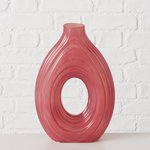 Boltze Vase Tiffy in Farbe Glas lackiert dunkelrosa Boltze Vase Tiffy in Farbe Glas lackiert dunkelrosa