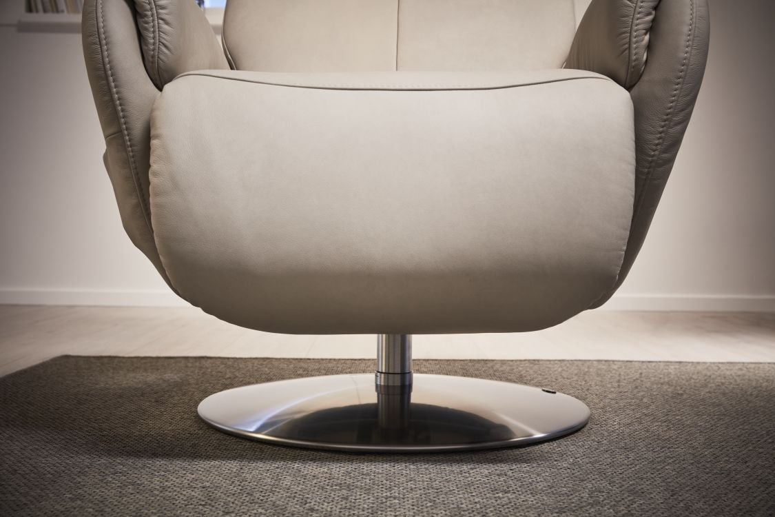 Himolla TV-Sessel Easy Swing in Longlife-Leder Kliff manuell verstellbar