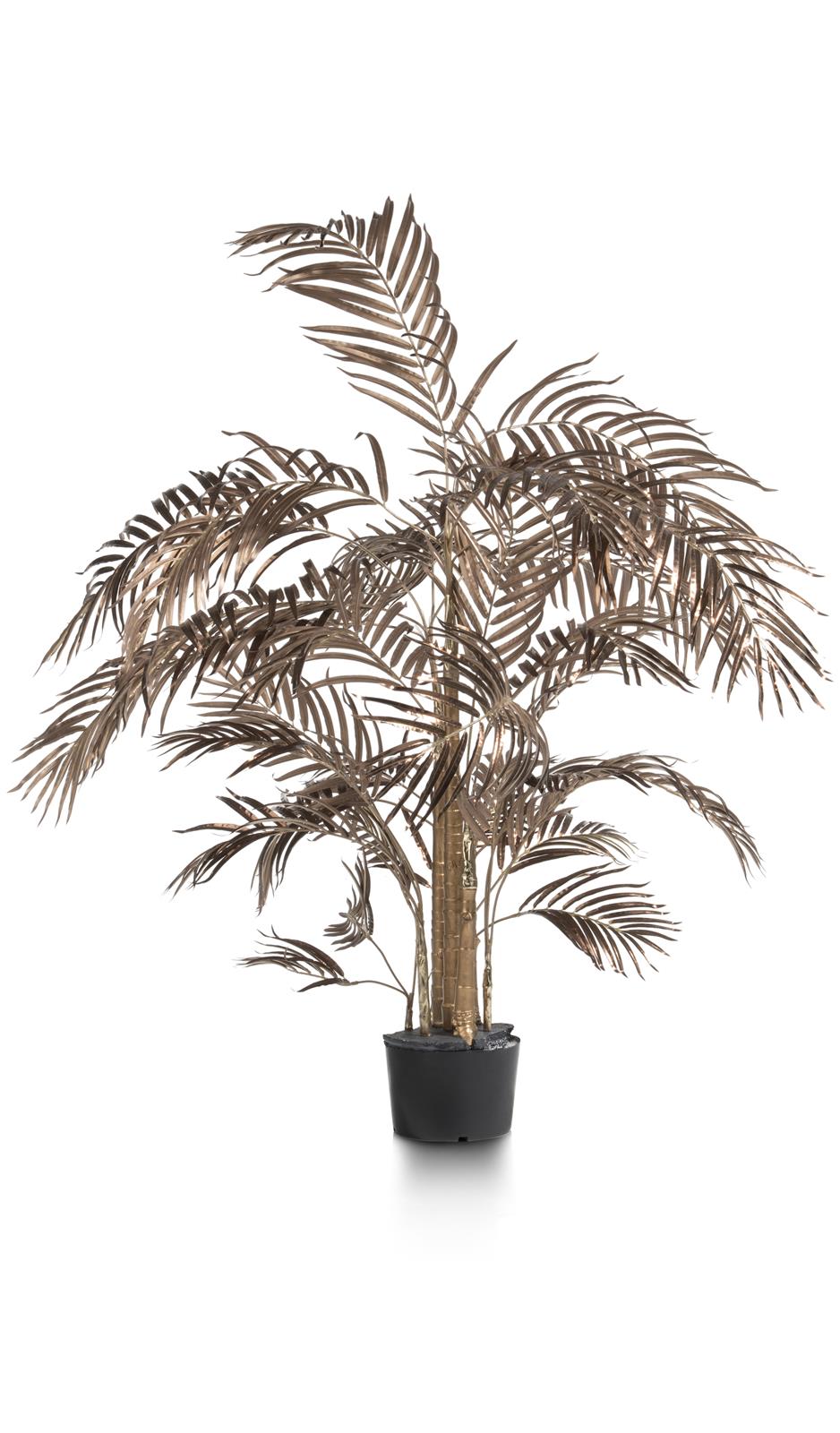 Coco Maison Kunstpflanze in Areca Palm, braun