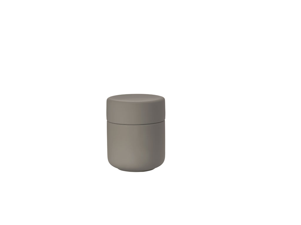 Zone Denmark Gefäß mit Deckel 8,3 cm in Farbe taupe