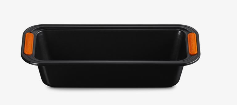 Le Creuset Kastenform ca. 30cm in Farbe schwarz, Backform, Brotbackform, Gugelhupfform, Kastenform, Antihaftbeschichtet