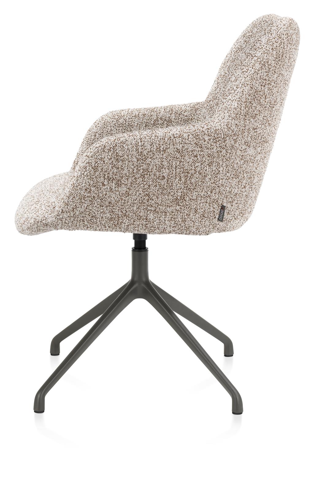 XOOON Armstuhl luton/alu/dr/gra Mats MATS 48908-KOP