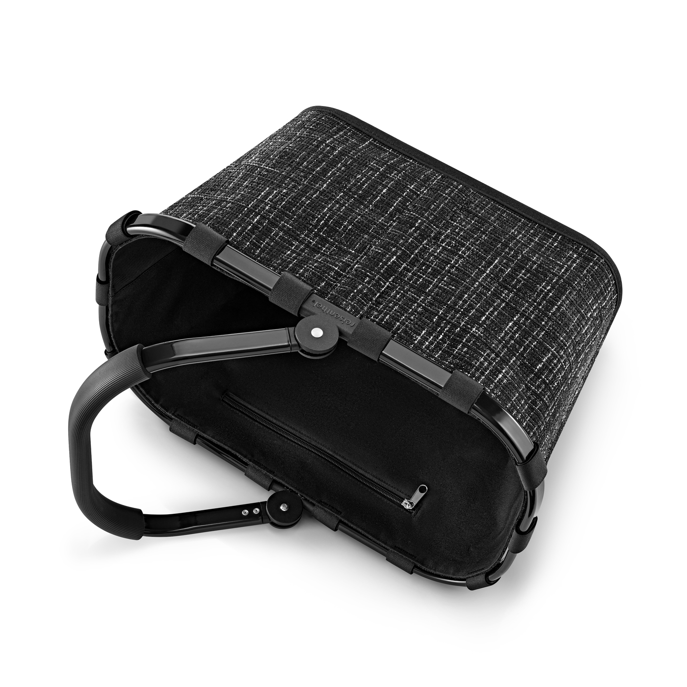 Reisenthel CARRYBAG in Farbe bouclé black Reisenthel CARRYBAG in Farbe bouclé black, Aktentasche, Laptop-Tasche, schwarz, Textilstoff, Reißverschlussfach