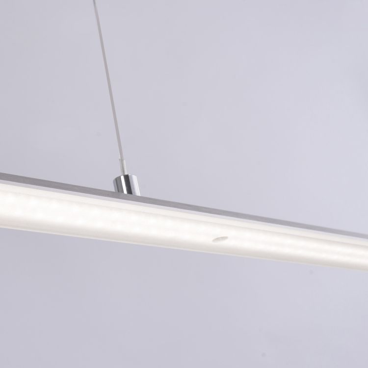 Paul Neuhaus LED-Pendelleuchte Pure-Lite in Stahl