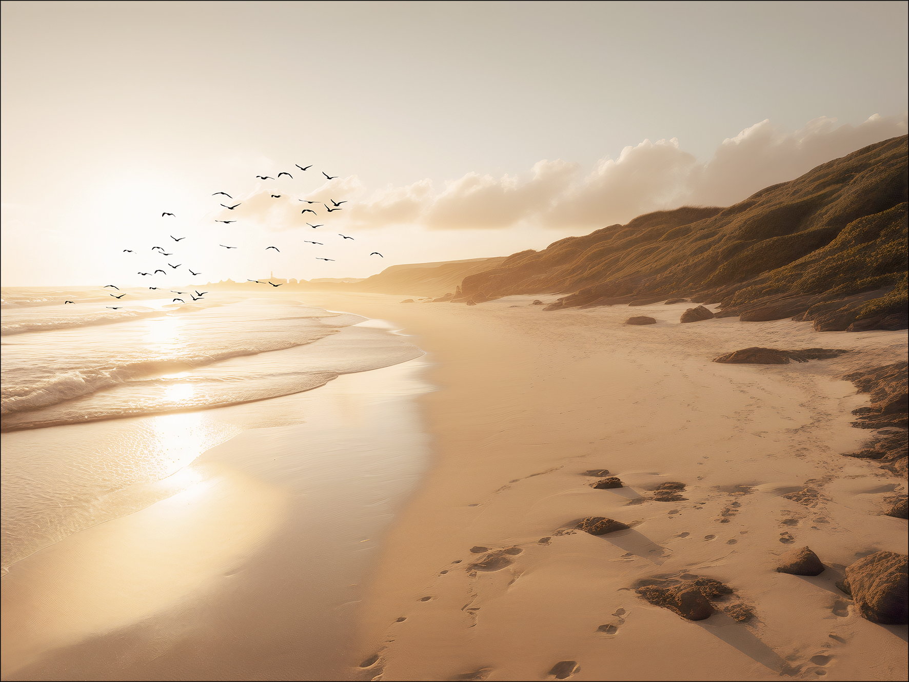 PRO ART Canvas-Art Junges Wohnen 120x90cm Sea Mood XI PRO ART Canvas-Art Junges Wohnen 120x90cm Sea Mood XI