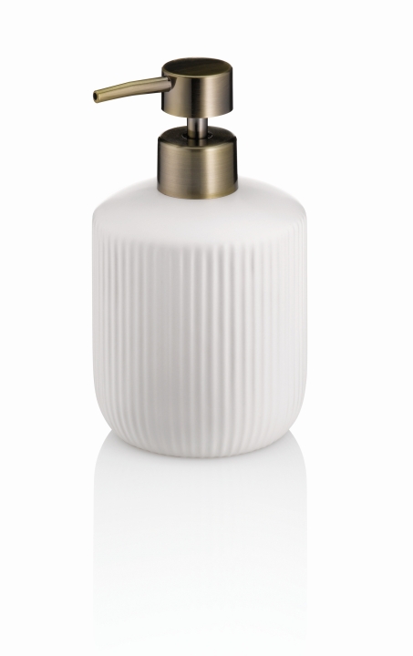 Keck & Lang Seifenspender Adele ca. 0,4 Liter in Farbe offwhite