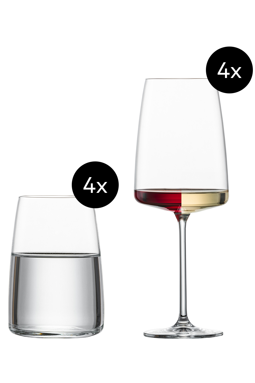 Zwiesel Glas 8er-Set-Gläser ALL SENSES aus Tritan-Glas 