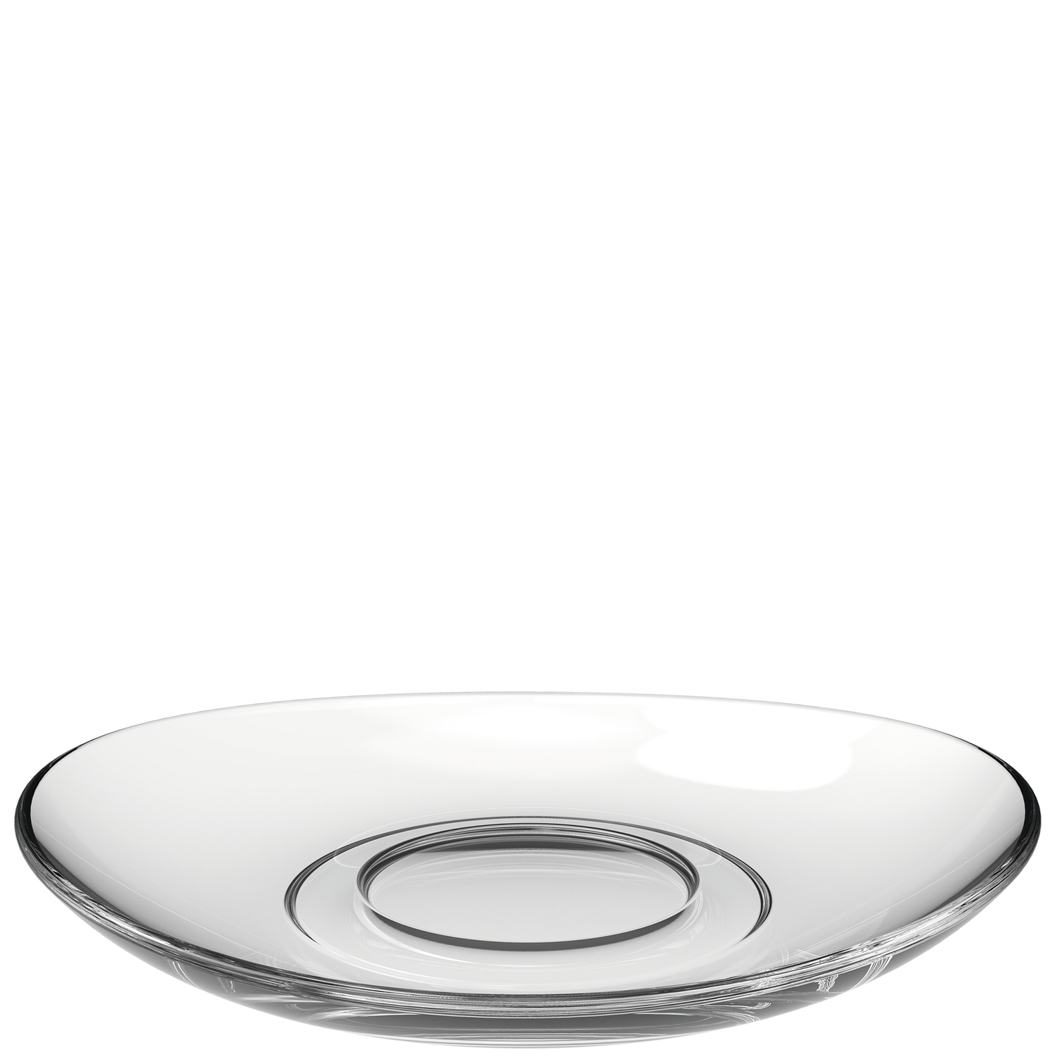 Leonardo Untertasse Napoli 14,3cm in Farbe klar Leonardo Untertasse Napoli 14,3cm in Farbe klar