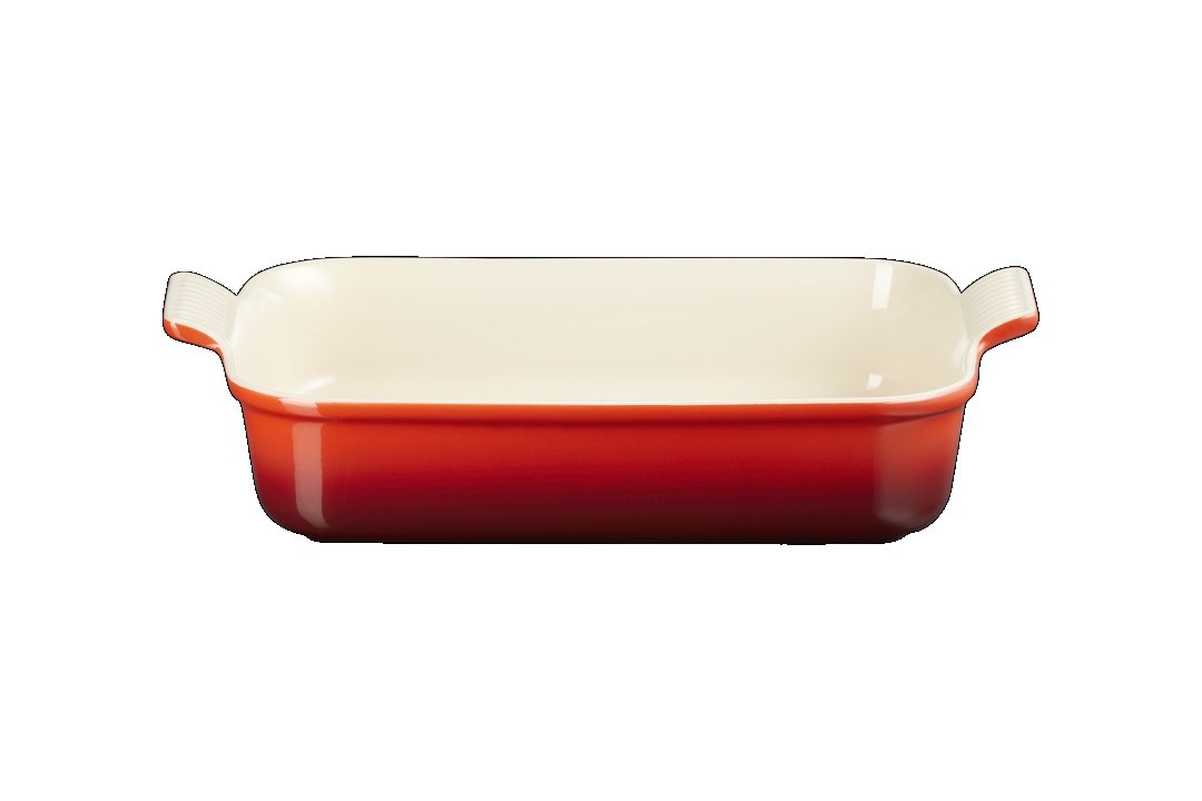 Le Creuset Auflaufform Tradition 32cm TRADITION in Farbe Kirschrot Le Creuset Auflaufform Ø ca. 32cm Kirschrot