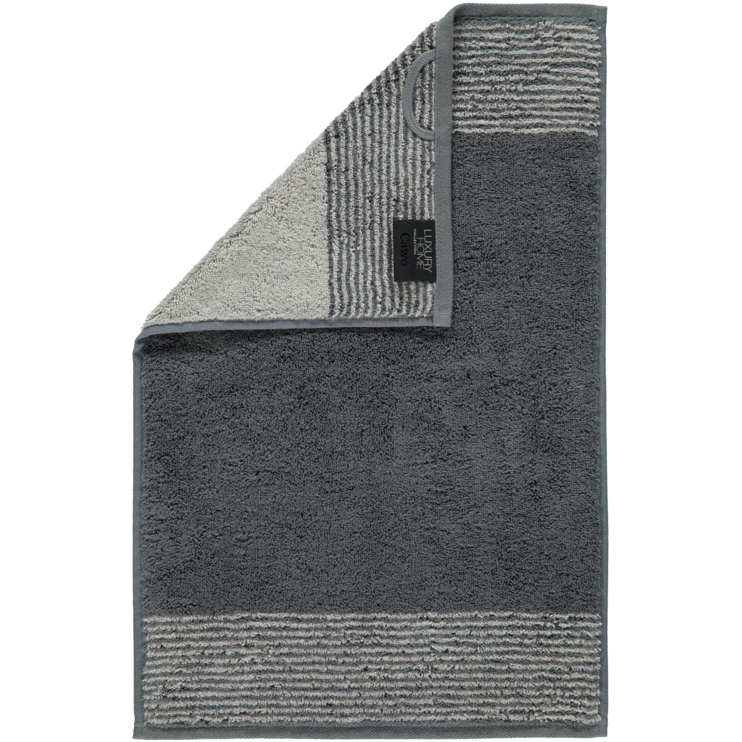 Cawö Gästetuch TWO-TONE 30x50cm in Farbe schiefer Cawö Gästetuch TWO-TONE 30x50cm in Farbe schiefer