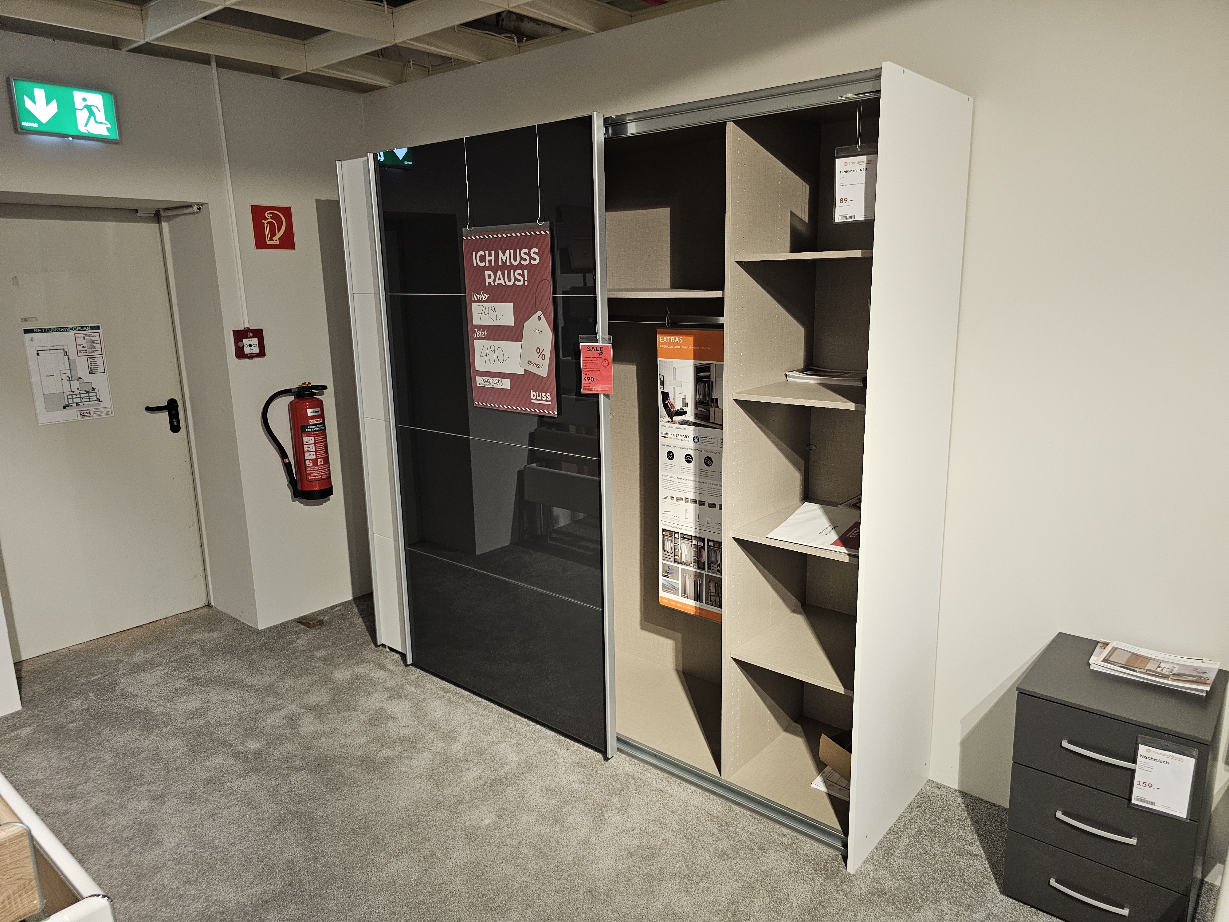 Rauch Möbelwerke Schwebetürenschrank in Farbe Rauch Möbelwerke Schwebetürenschrank in Farbe , Wandschrank, Garderobenschrank, Schrankmodul, Schiebetür, Möbelinnenseite