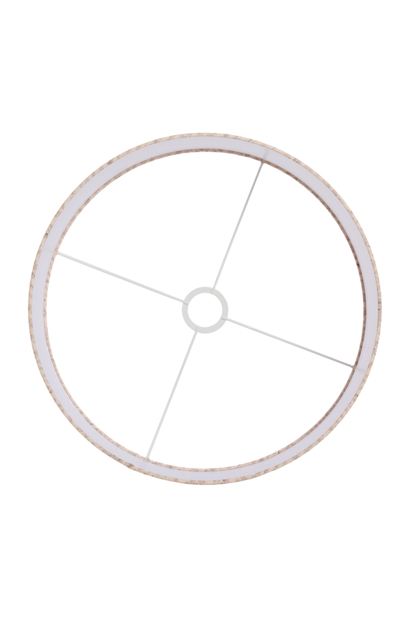 Light & Living Lampenschirm STONE in Farbe beige, Oval, Maschine, Rad