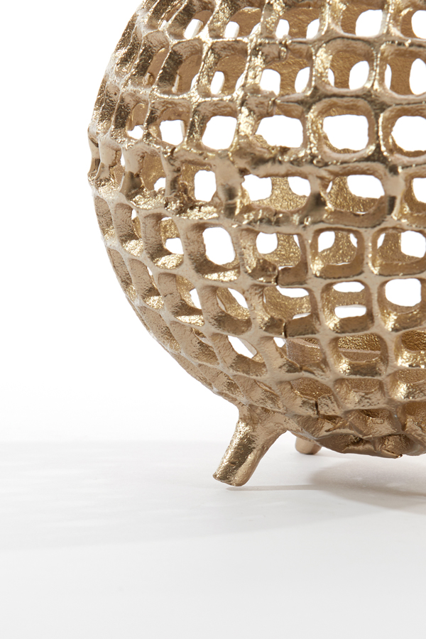 Teelicht PURCINA in antik gold