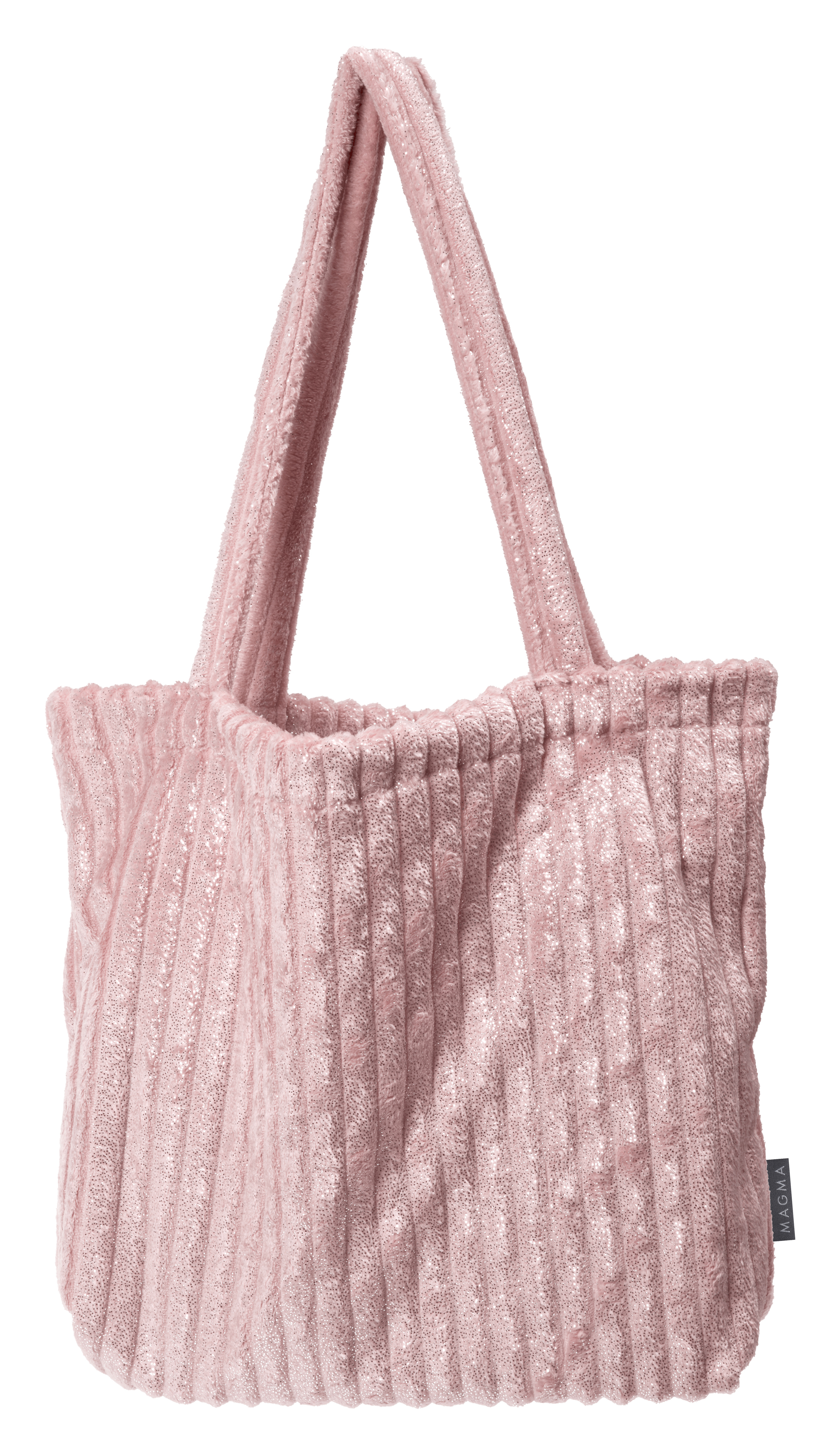 Magma Heimtex Tasche Silencio SILENCIO in Farbe rose Magma Heimtex Tasche Silencio SILENCIO in Farbe rose, handtasche, Tasche, Streifen, Samt, rosé